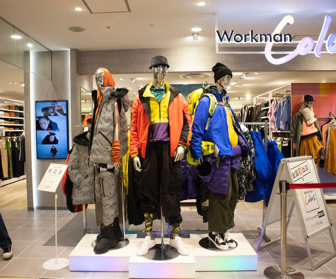デザインで勝負するワークマン「Workman Colors」1号店内部を初公開