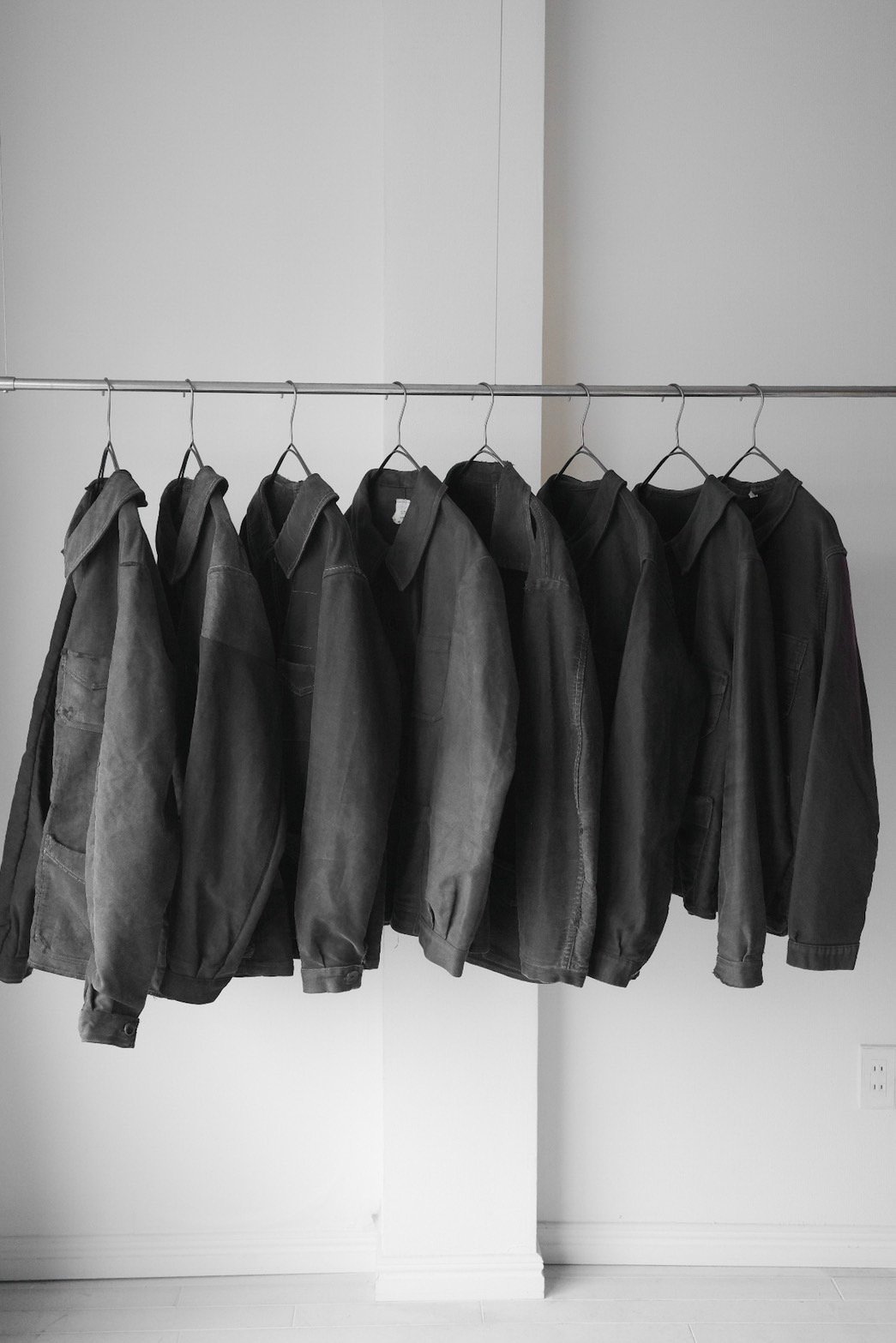 1920~1940’s Black Moleskin Work Jacket