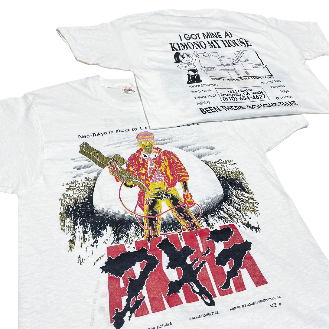 1980’s USA製 AKIRA "ERROR PRINT” Tshirt