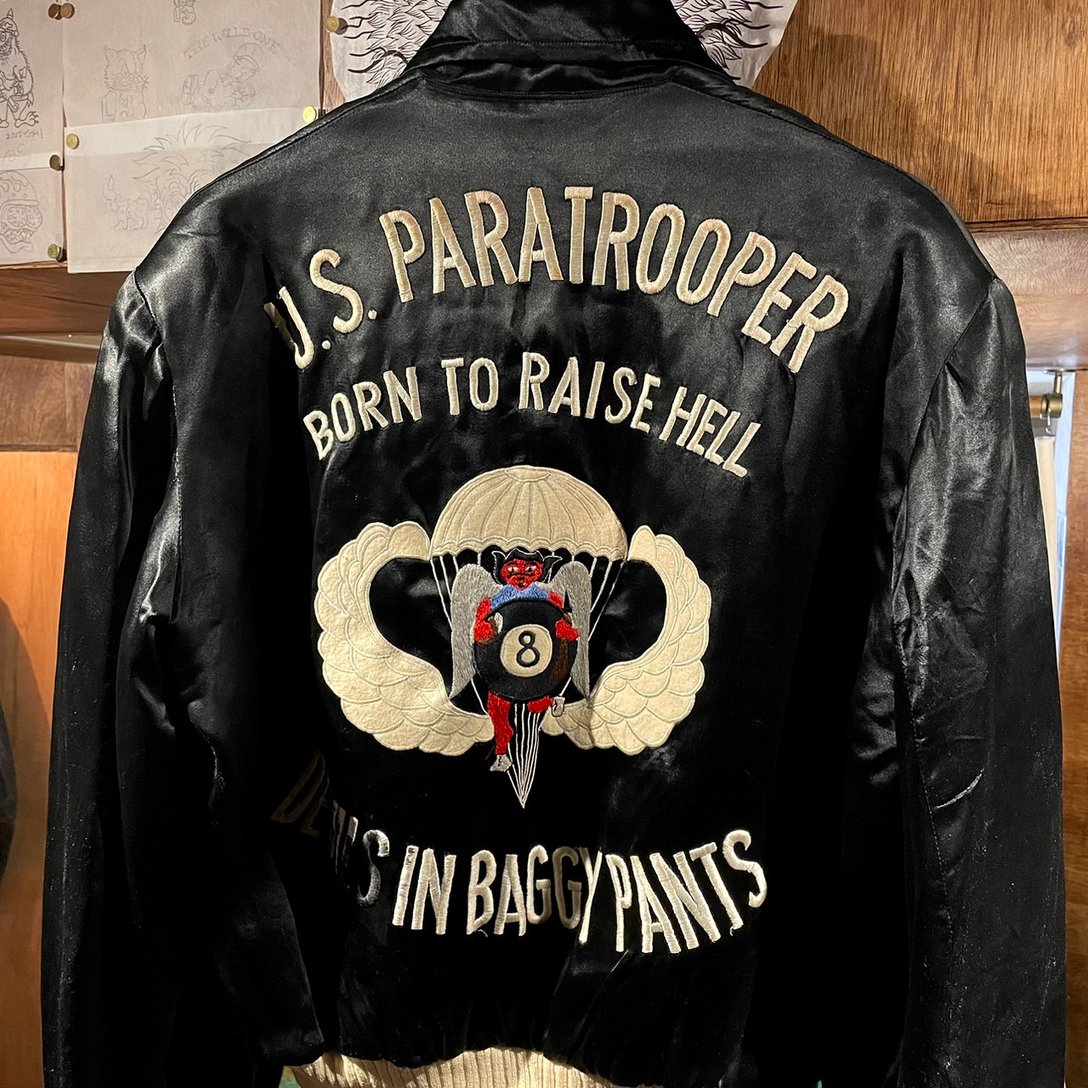 1960's "U.S.PARATROOPER" Souvenir Jacket