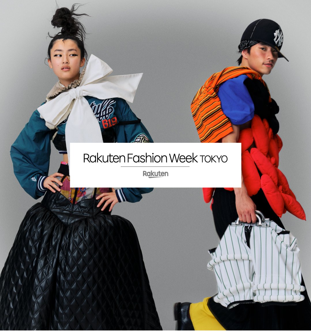 「Rakuten Fashion Week TOKYO 2025 S/S」キーヴィジュアル