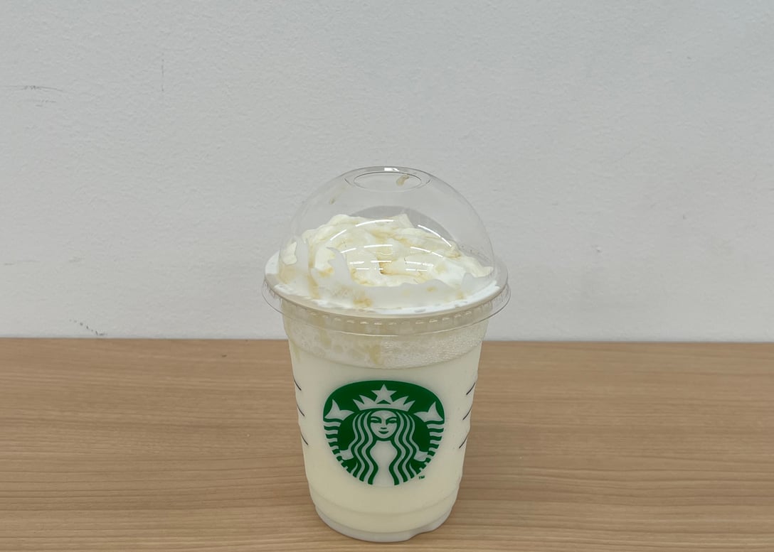 バニラクリームフラペチーノのカスタム