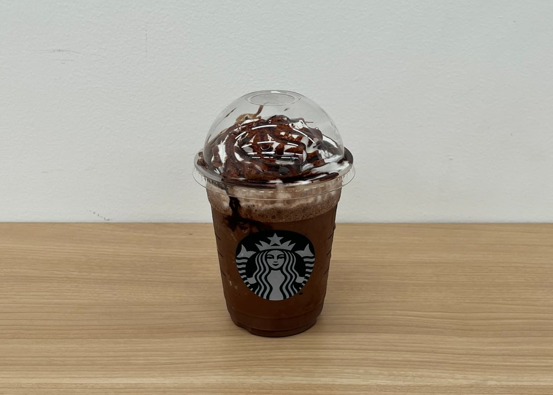 ダークモカチップフラペチーノのカスタム