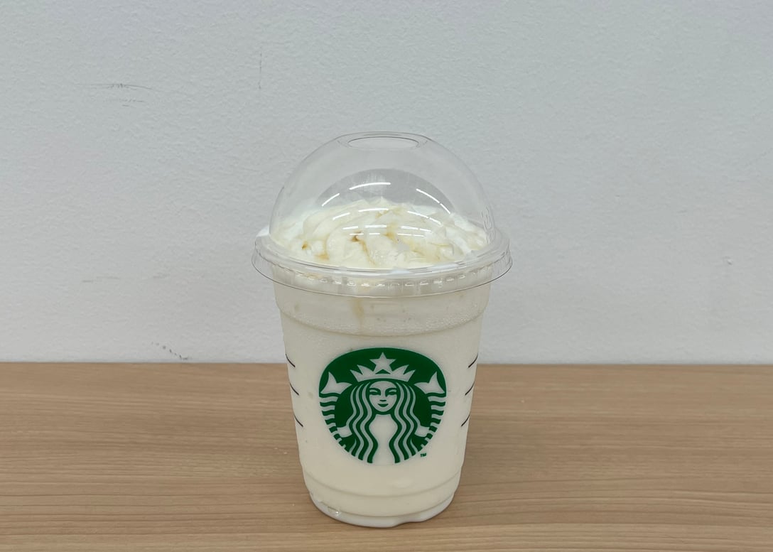 バニラクリームフラペチーノのカスタム