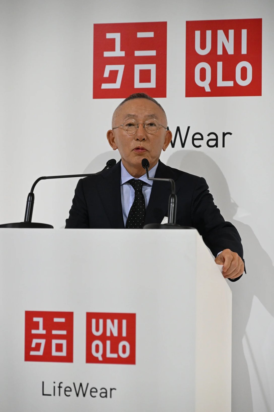 柳井正代表取締役会長兼CEOの写真