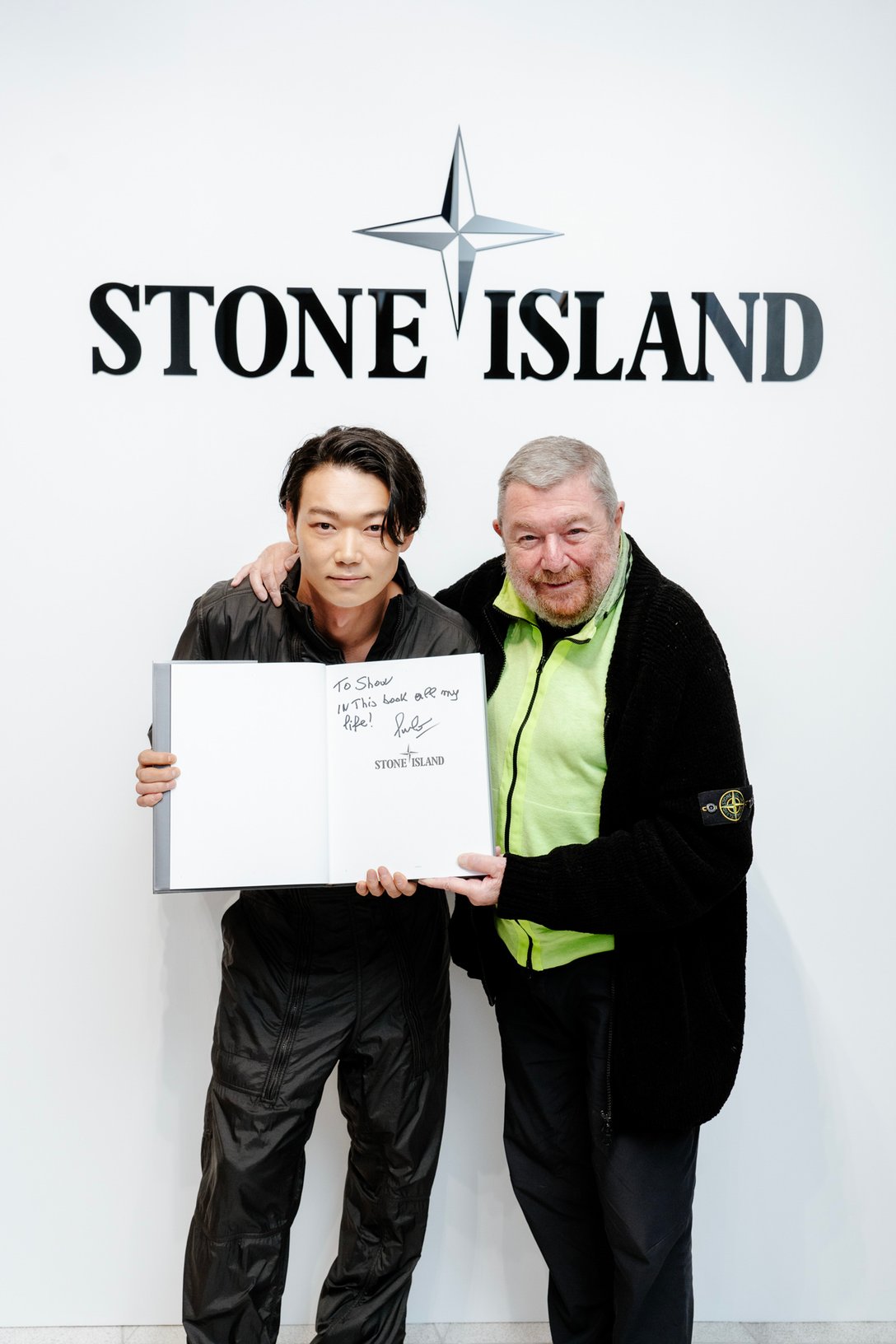 笠松将とカルロ・リヴェッティ会長