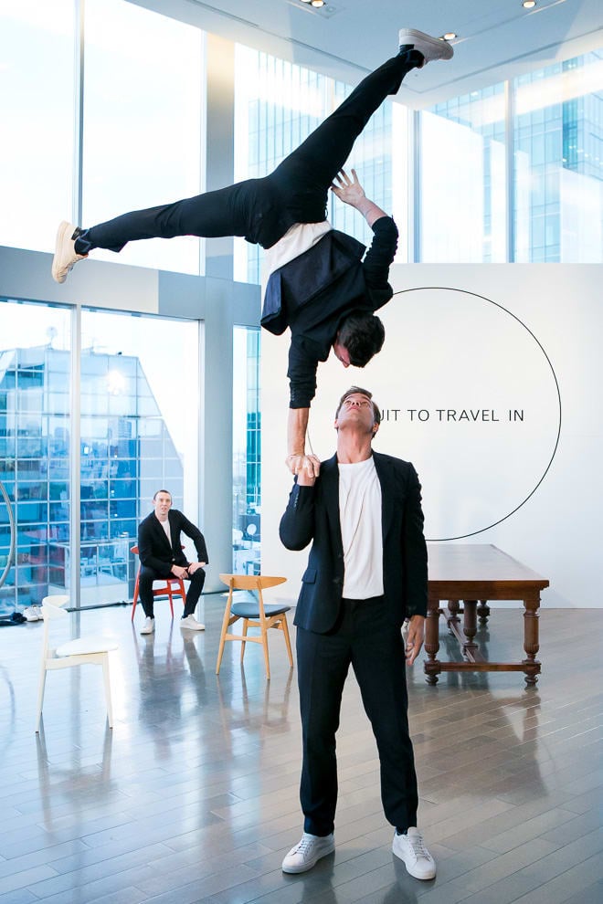 Paul Smith "A SUIT TO TRAVEL IN" 2015-16AW 東京コレクション