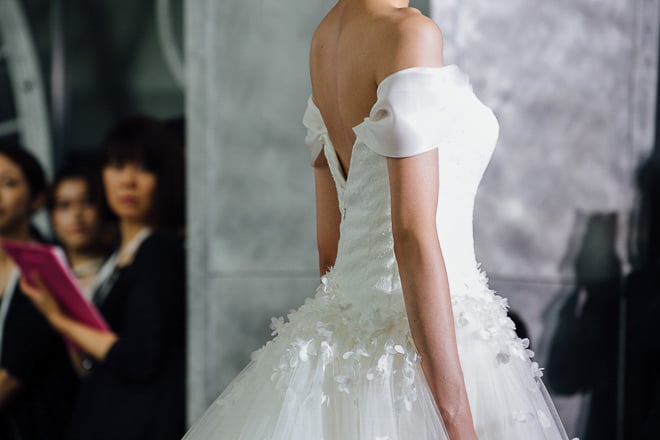 Hanae Mori manuscrit Wedding 2017年春夏 | 東京 | 画像18枚