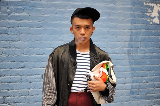 Street Style - ニューヨーク - Sung Jin Parkさん - 2013年12月