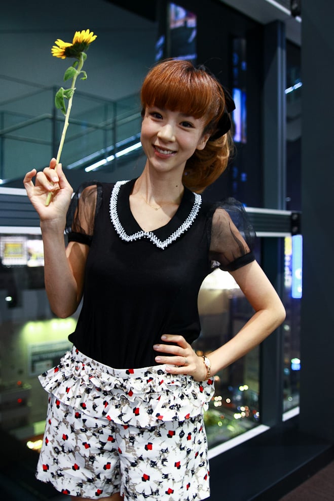 Street Style - 渋谷 - ほしのあきさん - 2012年11月02日撮影