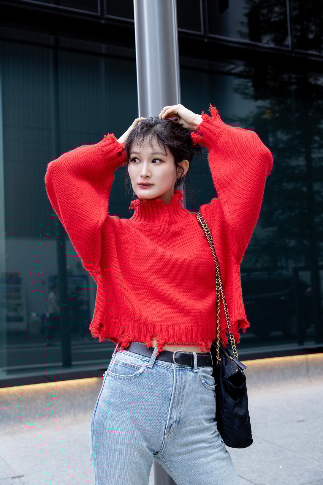 Street Style - 大阪 - 西由依さん - 2021年11月07日撮影