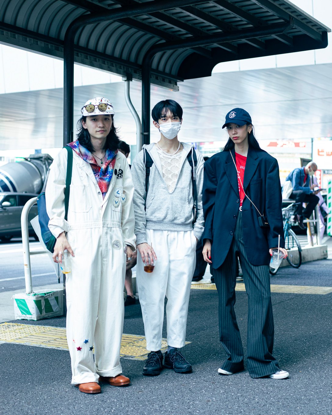 Street Style - 東京 - 寺西慧悟／古屋京樹／一波さん - 2022年