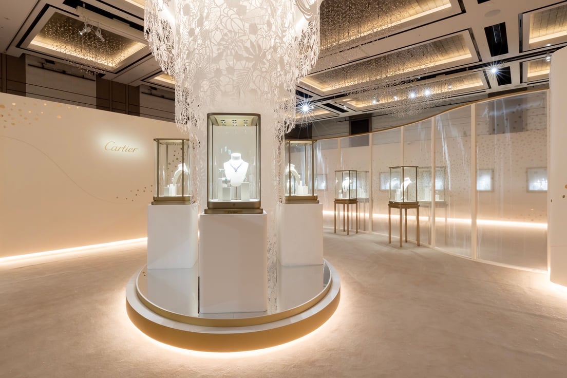 Cartier Salon Tokyo メインの展示会場