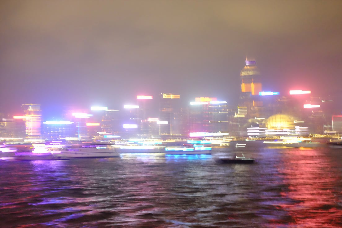 香港の夜景