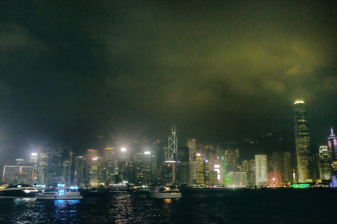 香港の夜景