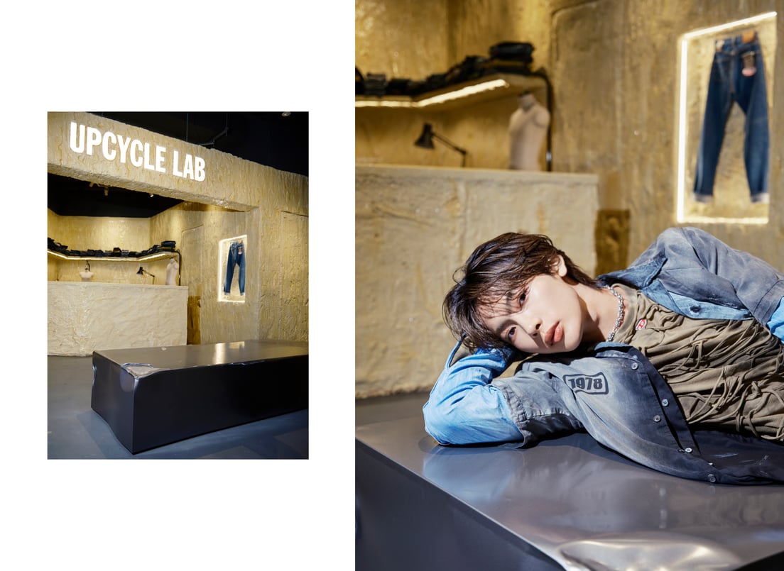 「DIESEL SHIBUYA」を訪れたNOA
