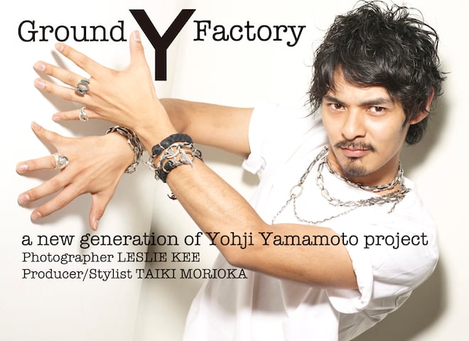 ground y レスリーキー　yohji yamamoto