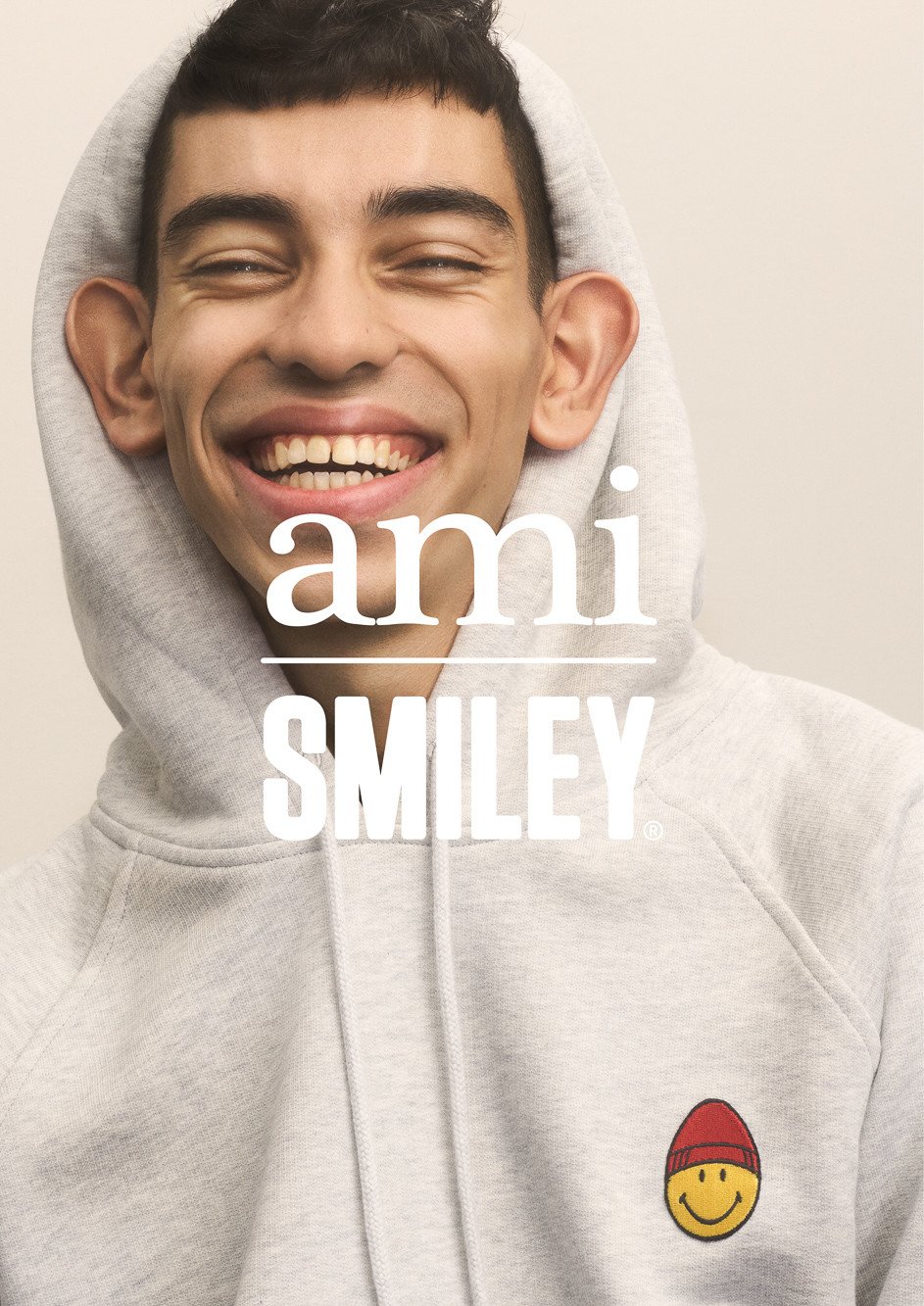 【激レア限定　定価4.6万】AMI PARIS  × SMILEY  スウェット