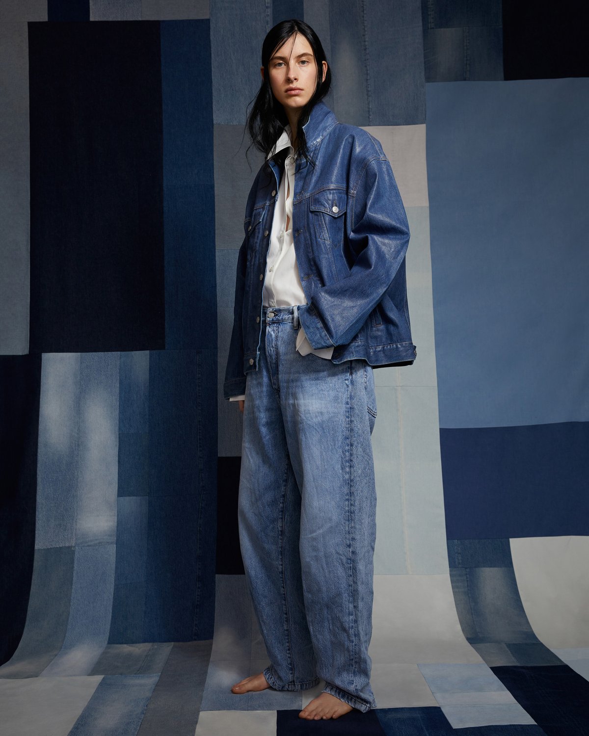 完売品　acnestudios  アクネストゥディオズ　デニム　ルーズフィット