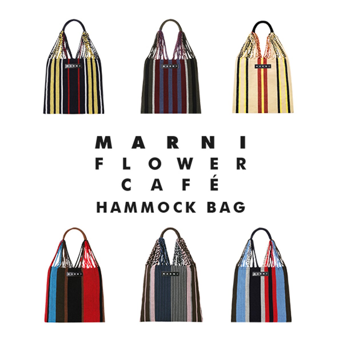 マルニ」がハンモックバッグの新色発売、阪急阪神百貨店ECで展開