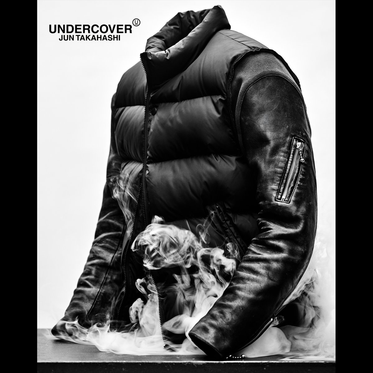 アンダーカバー UNDERCOVERISM 2011AW レザージャケット 黒身幅50cm