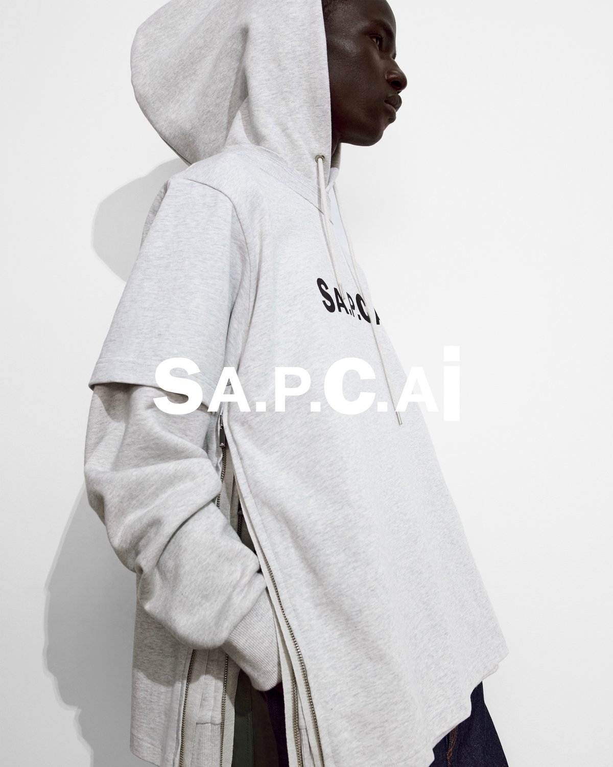 sacai×apc デニム - デニム/ジーンズ