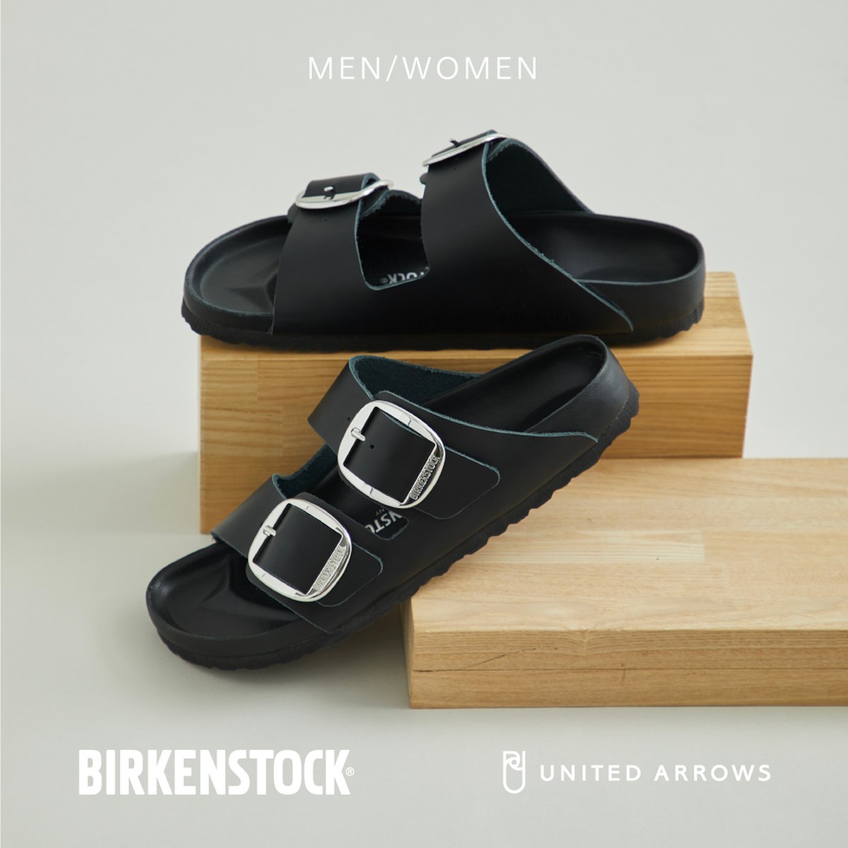 UA別注BIRKENSTOCKビルケンシュトックアリゾナ ビッグバックル-