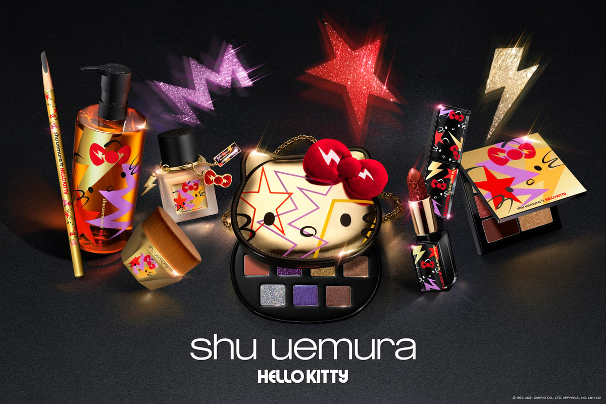 「shu uemura×Hello Kitty」メインヴィジュアル