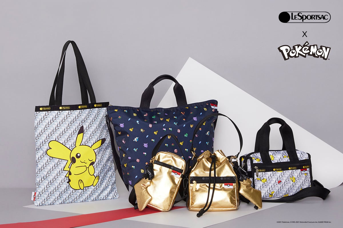 LeSportsac　レクタンギュラー　ポーチ　ポケモン