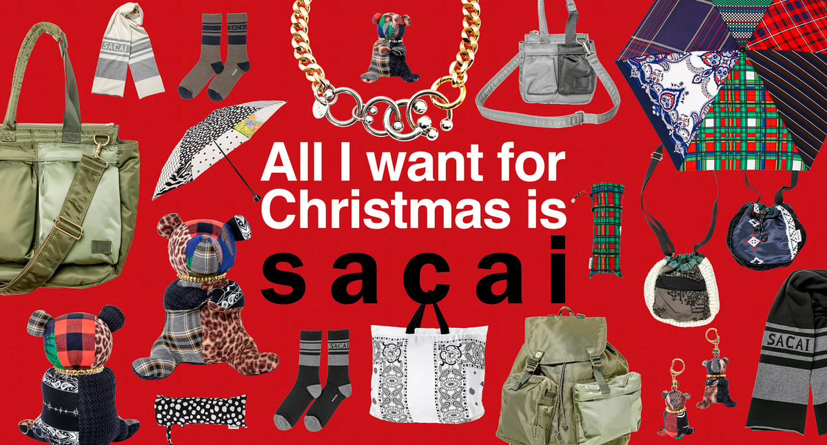 サカイ　sacai　ホリデーコレクション　ポーター　