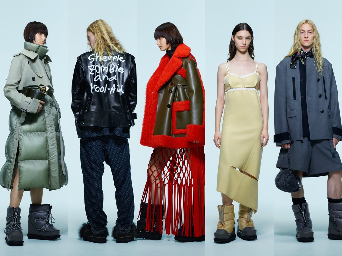 2022年秋冬サカイ　変形コート　sacai