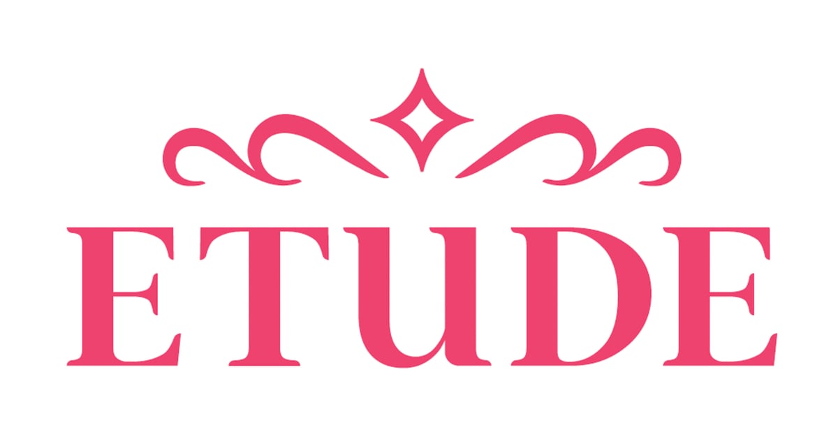 韓国コスメブランド「エチュード（ETUDE）」のロゴ