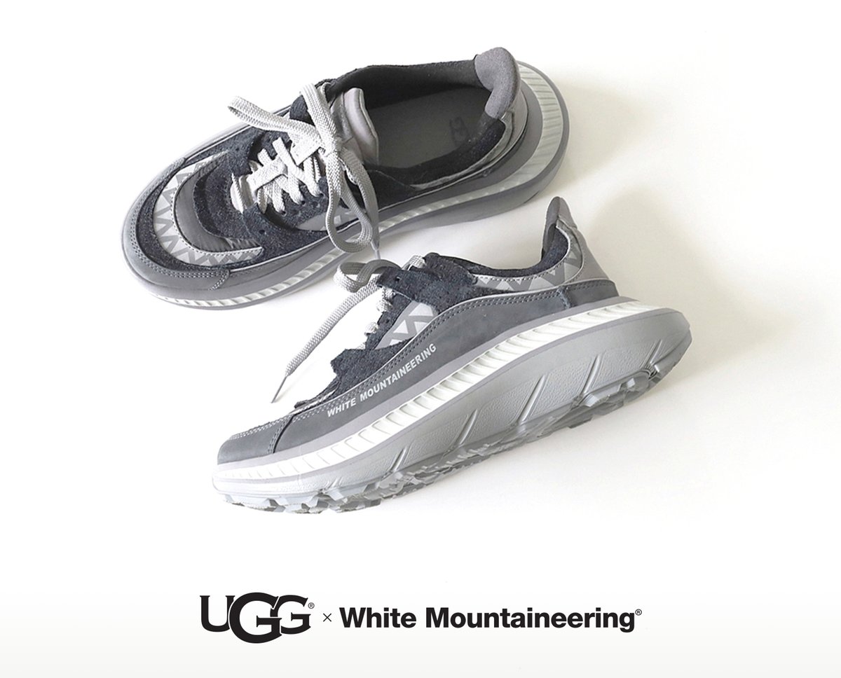 UGG×ホワイトマウンテニアリング新作、スニーカーとブーツの2型