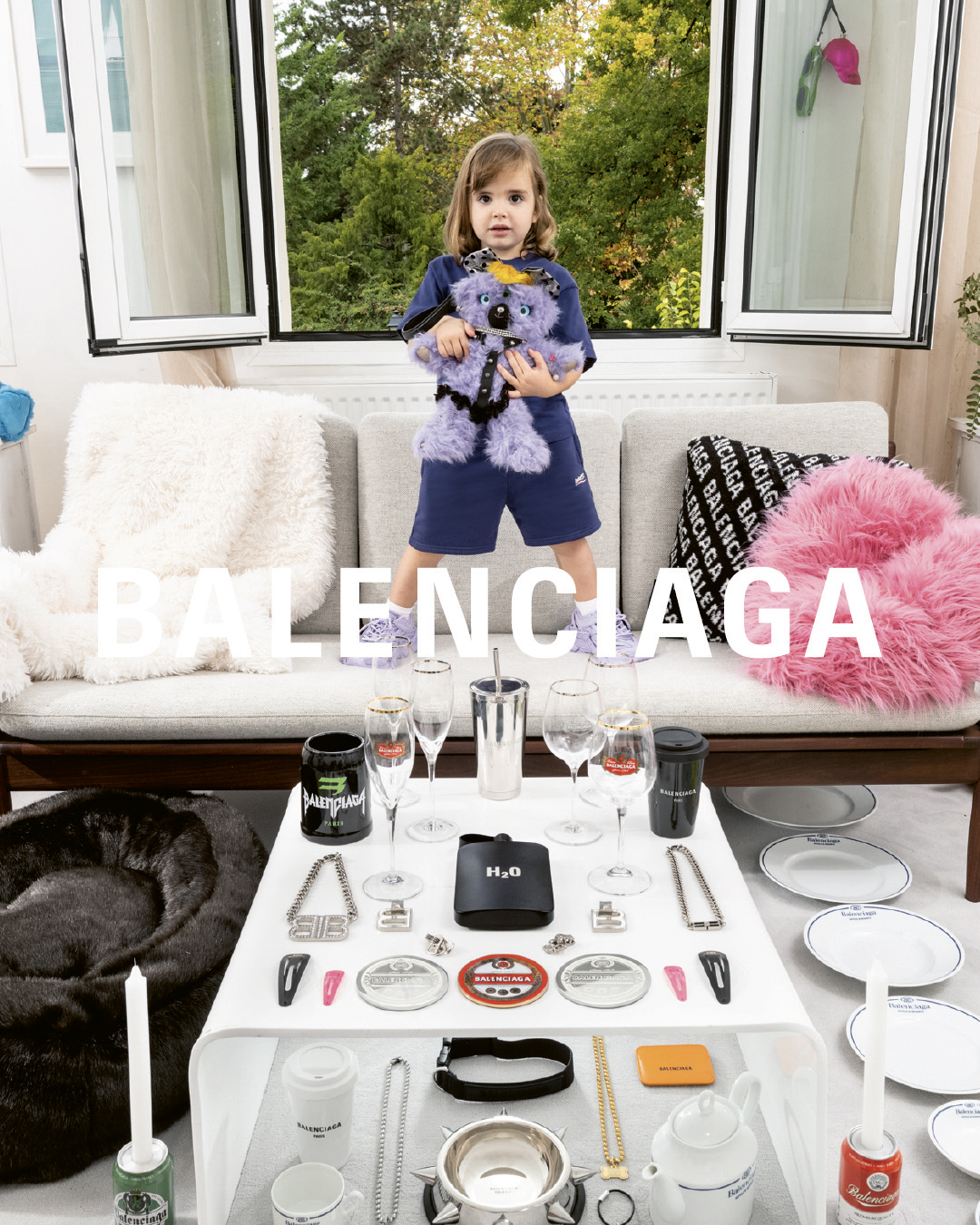 Balenciaga キッズ kids 10 バレンシアガパーカー スウェット - パーカー