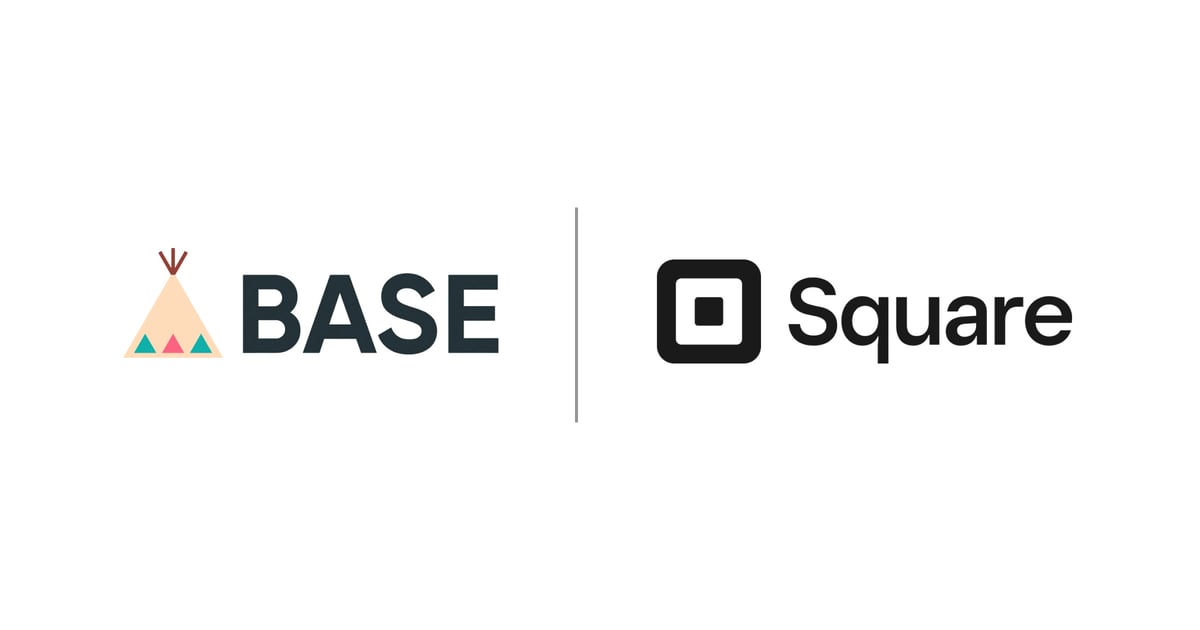 BASEとスクエアのロゴ画像