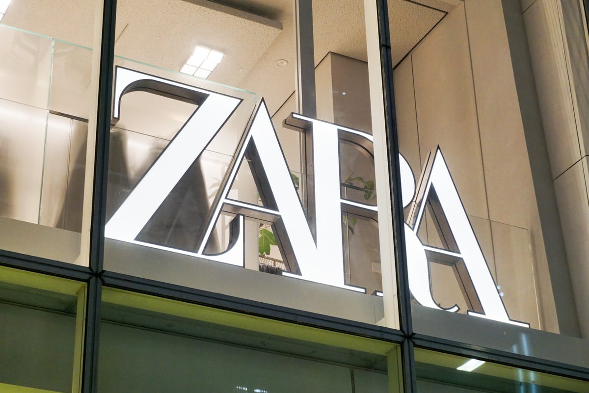 ZARAの店舗ロゴ