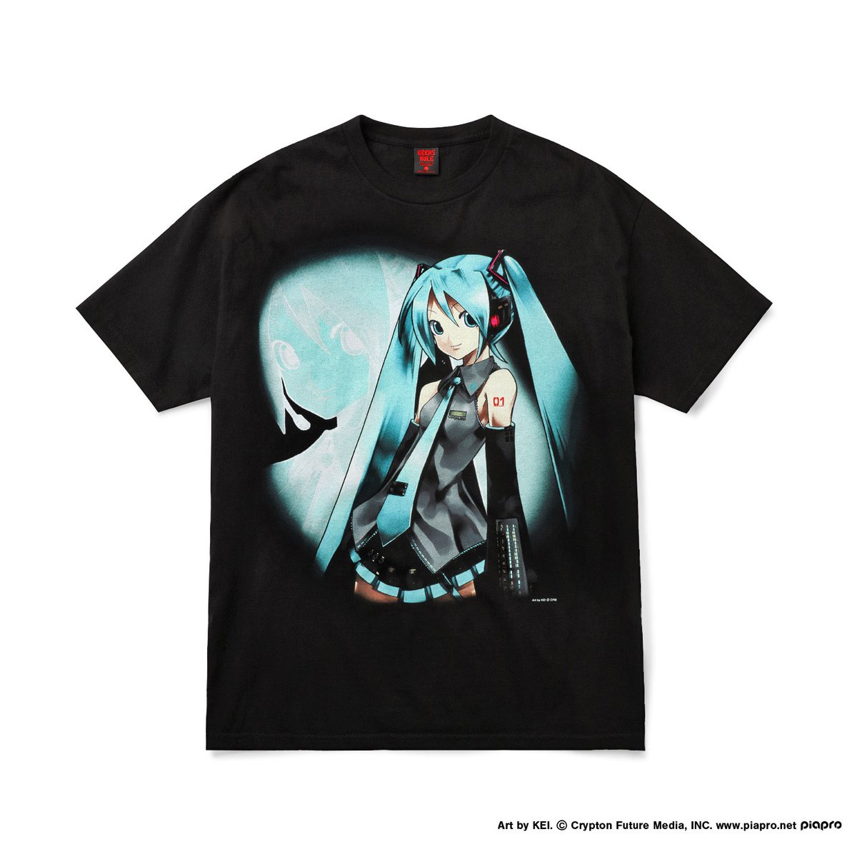 ギークスルール☓初音ミクコラボレーションTシャツ