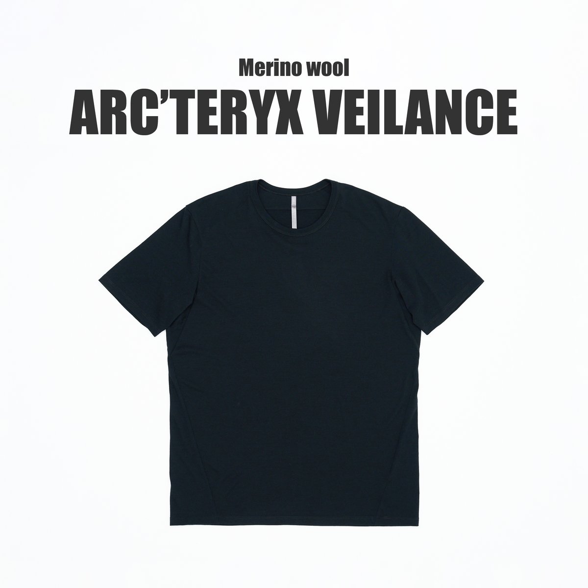 アークテリクス ヴェイランスのメリノウールTシャツ