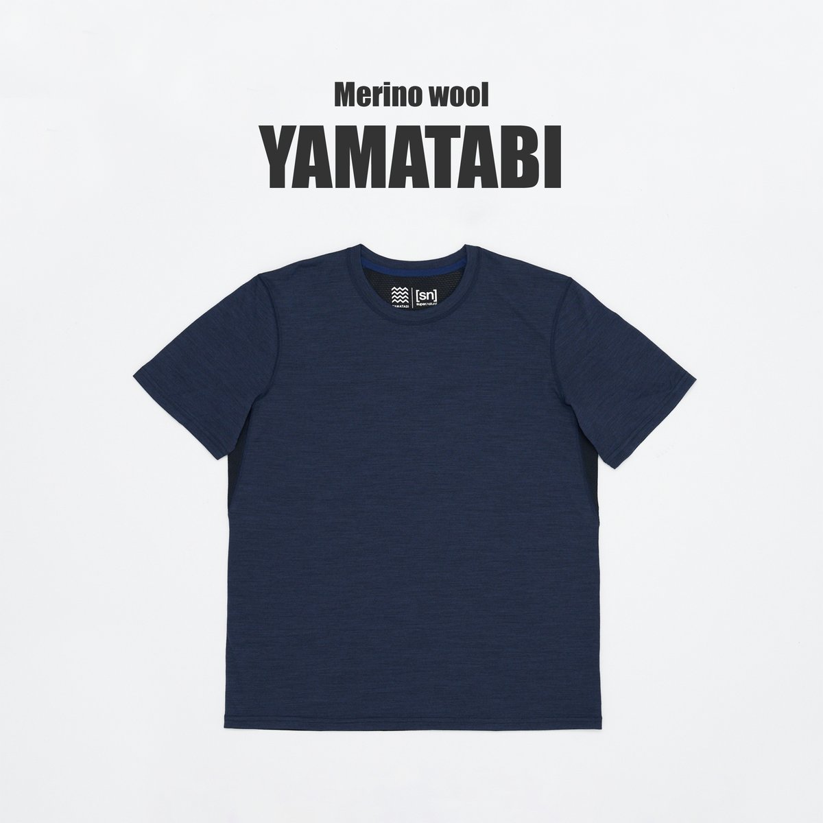 山旅のメリノウールTシャツ