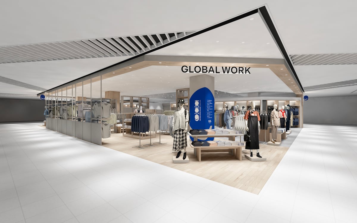GLOBAL WORK ザ・モール・ライフストア・ガムウォンワンの外観イメージ