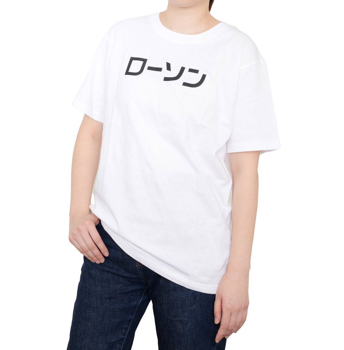 ローソンの文字入りTシャツ