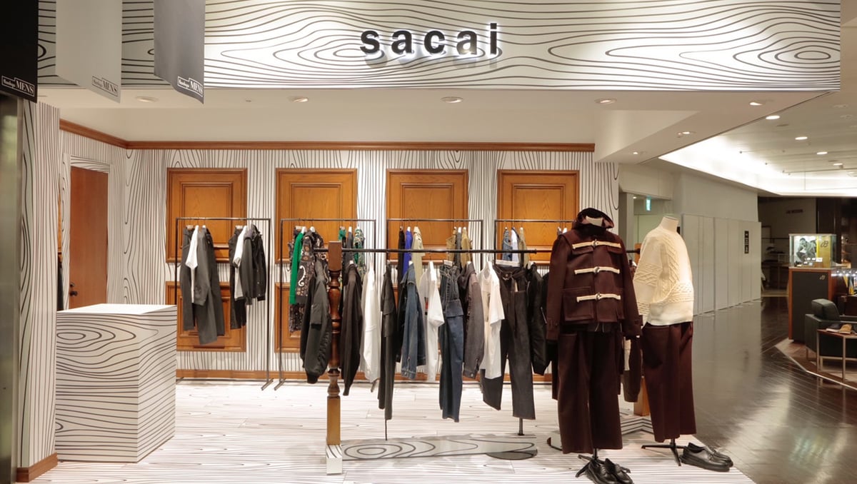 sacaiの阪急メンズポップアッストア