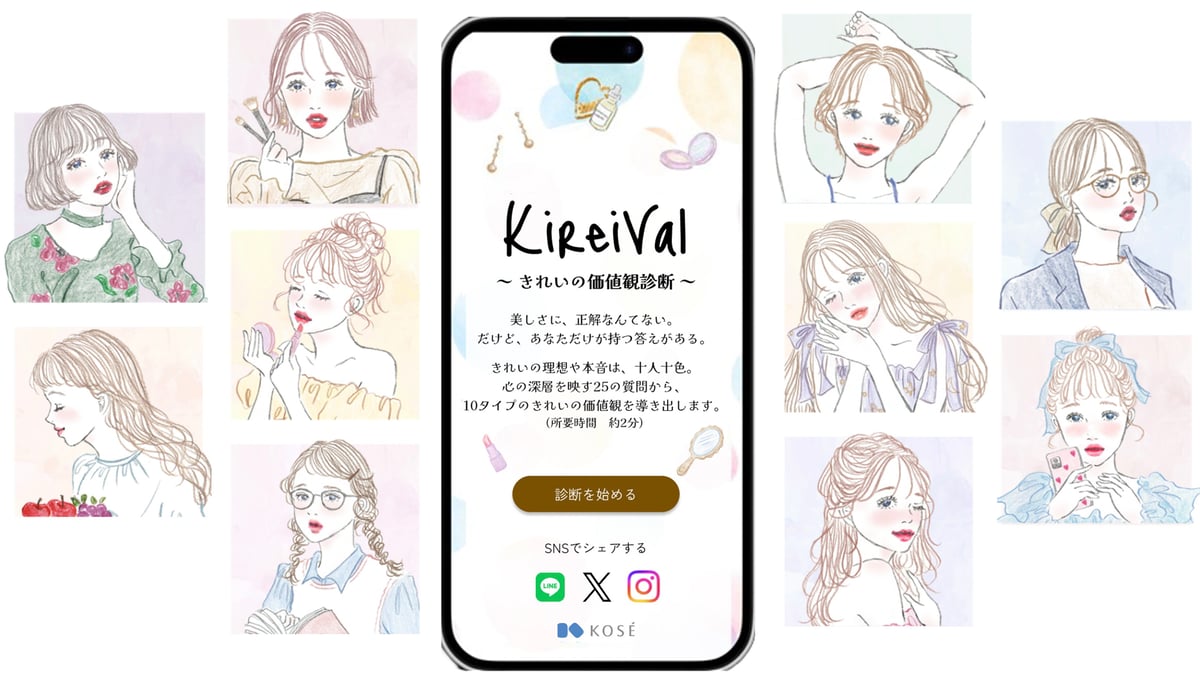 コーセー キレイバル イメージ画像