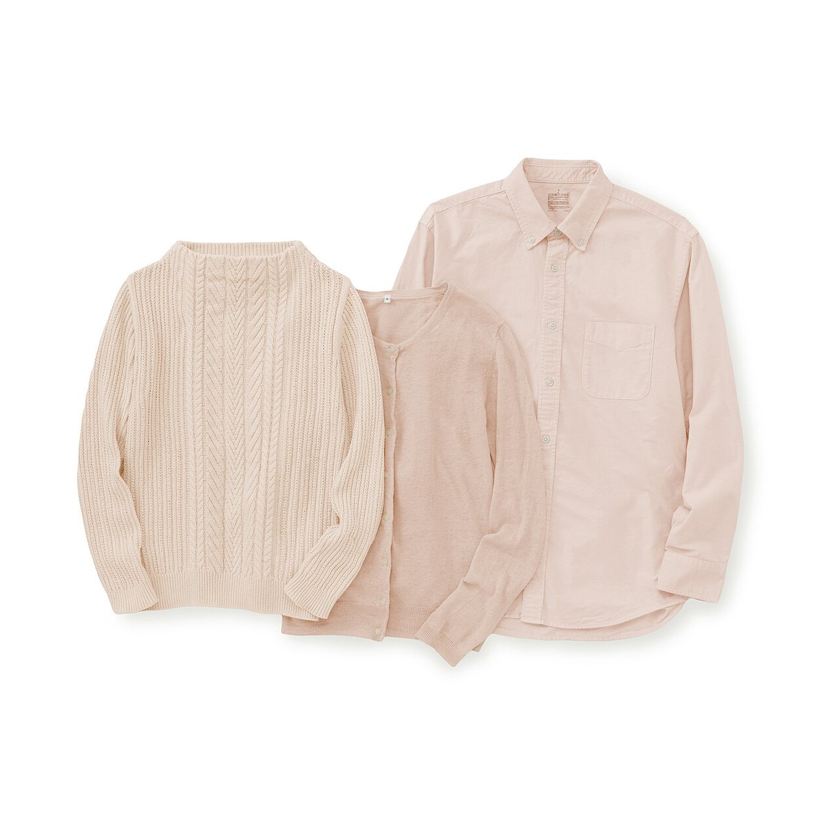 無印良品「染めなおした服 小豆」