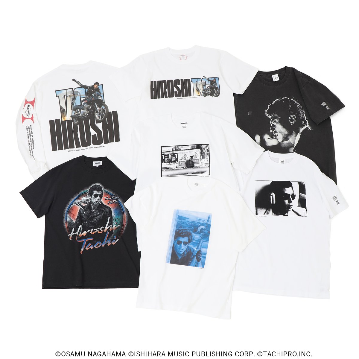 舘ひろし　コラボTシャツ