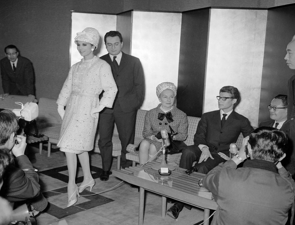 イヴ・サンローランのポートレート