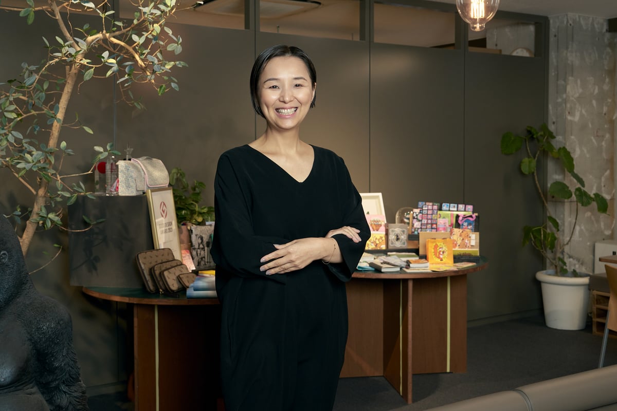 小泉絢子ほぼ日社長COOの画像