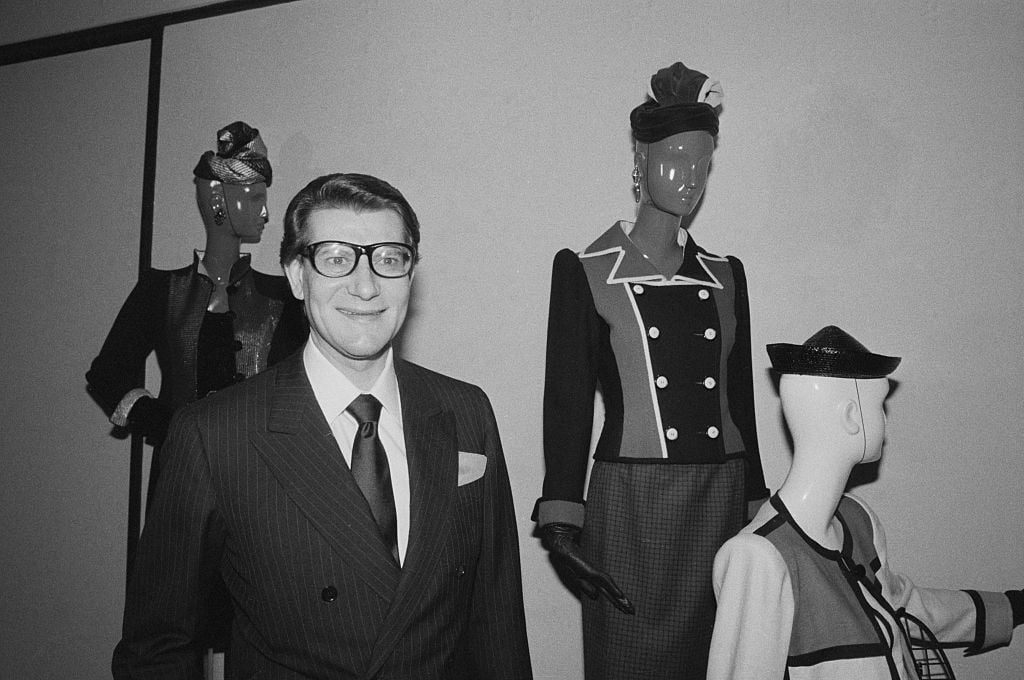 イヴ・サンローランのポートレート