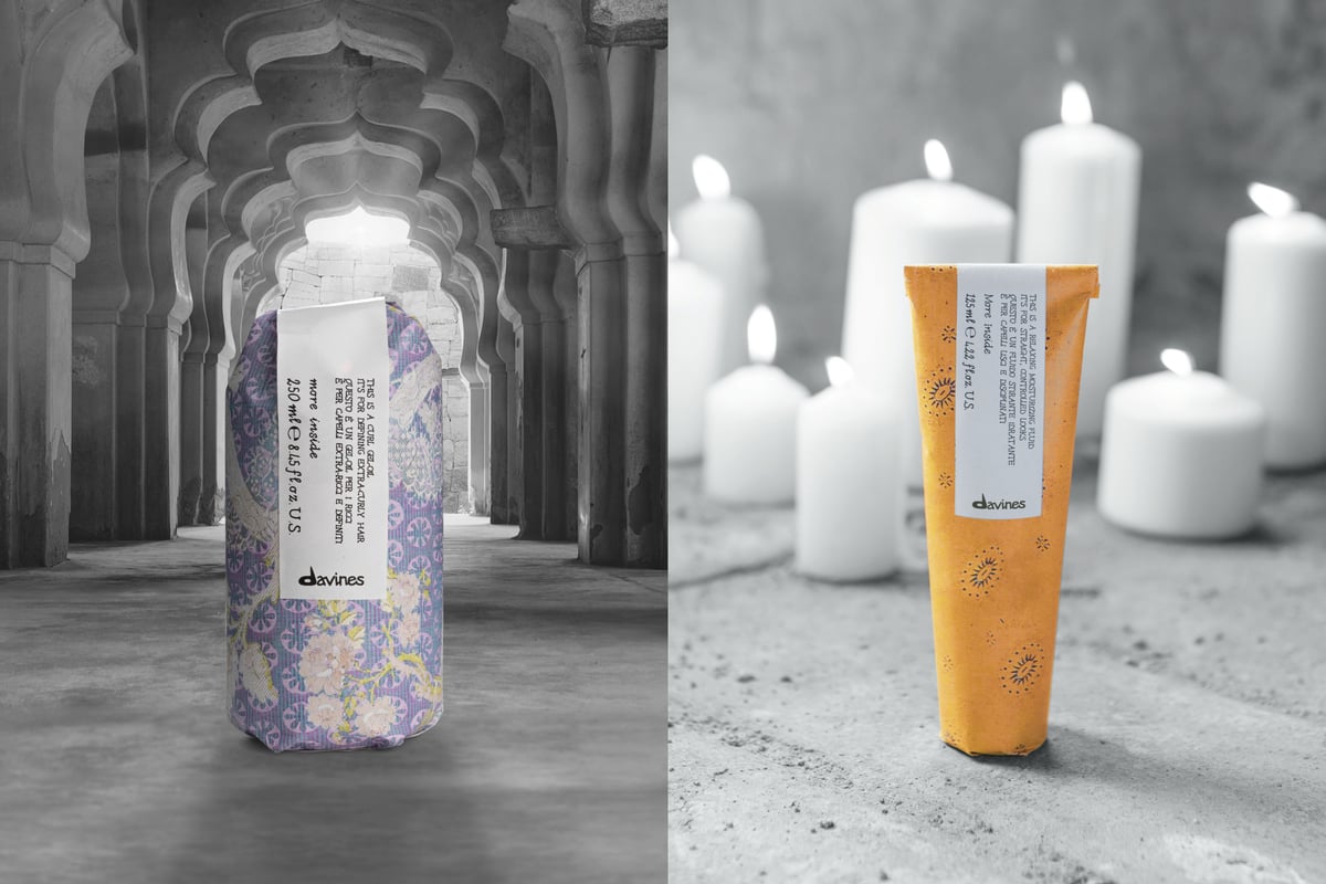 davinesのスタイリング剤