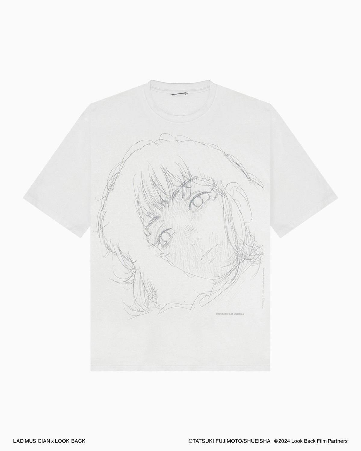 「ルックバック」コラボ白Tシャツ